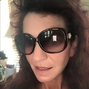 Glorious & Authentic Vintage Chanel Oversized "Jackie O" Sunglasses